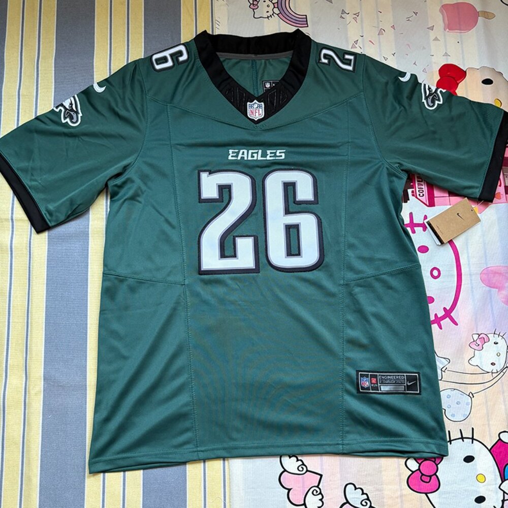 NFL Philadelphia Eagles No. 26 Barkley Green Jersey